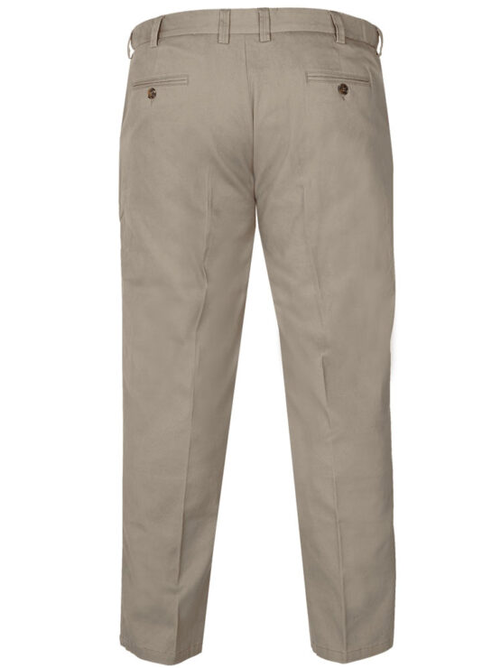 Duke London Bomuldsbuks (Sand) - Image 2