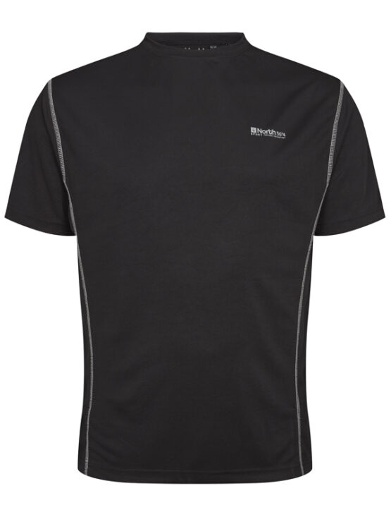 North Sport Fritids T-Shirt (Sort)