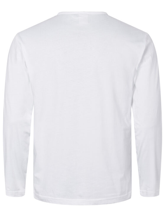 North 56Denim T-Shirt Langtærme (Hvid) - Image 2