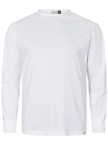 North 56Denim T-Shirt Langtærme (Hvid)