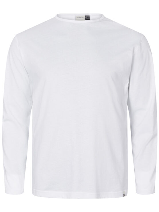 North 56Denim T-Shirt Langtærme (Hvid)