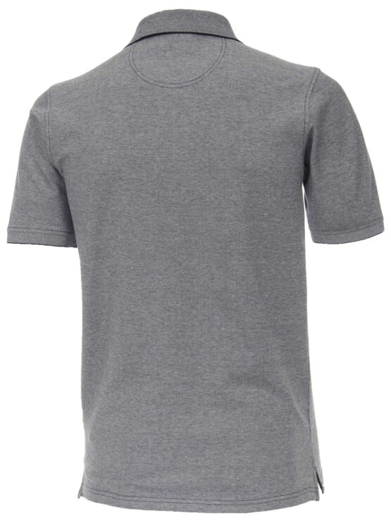 Casa Moda Polo T-Shirt (Black Mel) - Image 2