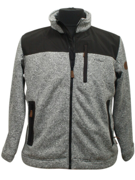 Foret Blue Wave Knitt Fleece (Grå)