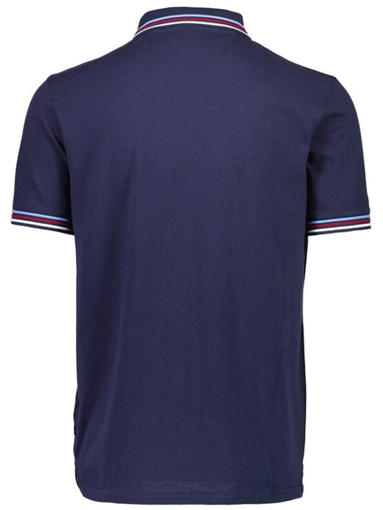 Bison Polo T-Shirt (Navy) - Image 2