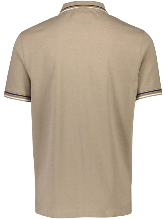 Bison Polo T-Shirt (Sand) - Image 2