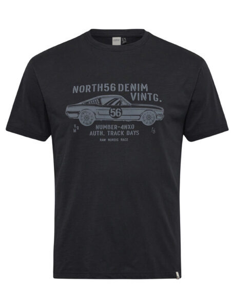 North 56 Cars Print T-Shirt (Sort)