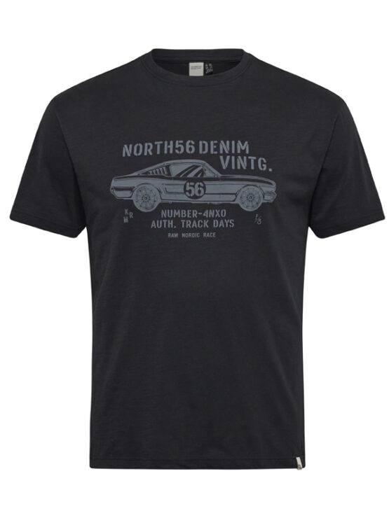 North 56 Cars Print T-Shirt (Sort)