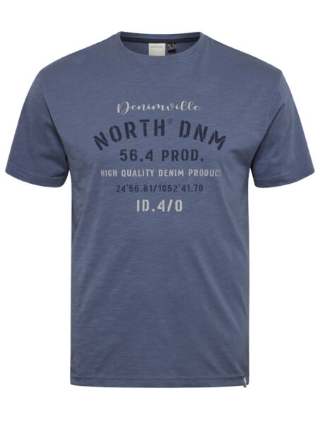 North DNM Print T-Shirt (Blue)