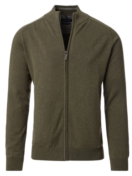 Eksklusiv Casa Moda Cardigan (Oliven)