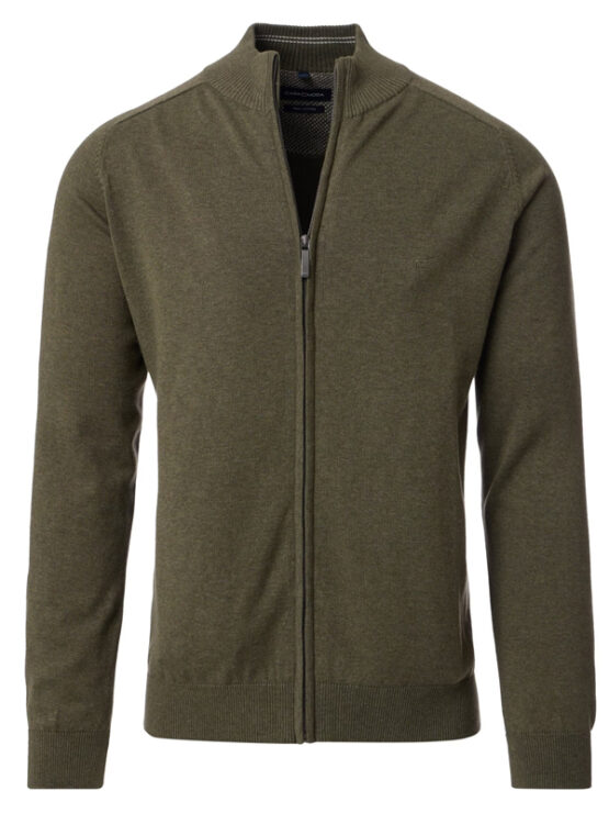Eksklusiv Casa Moda Cardigan (Oliven)