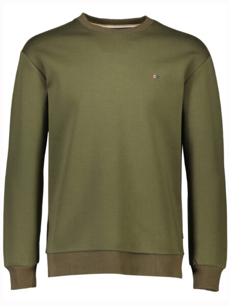 Klassisk Bison O-neck Sweat (DK Army)