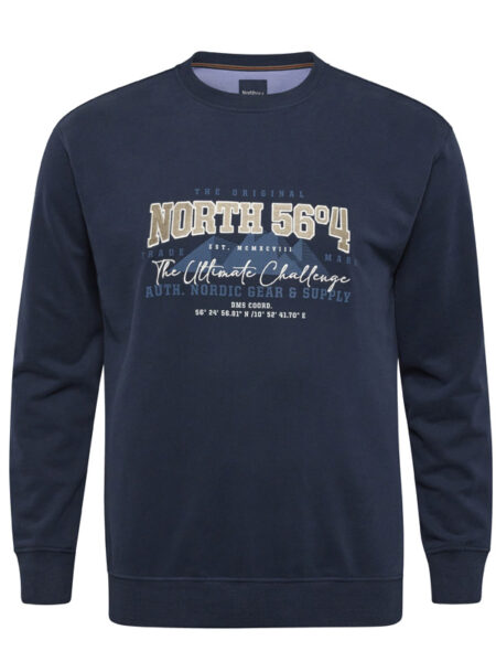 North 56`4 Logo Sweat (Navy)