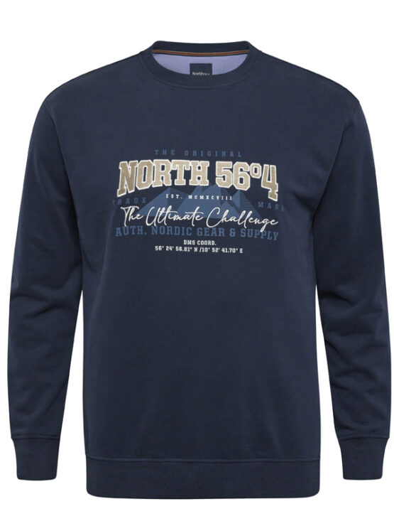 North 56`4 Logo Sweat (Navy)