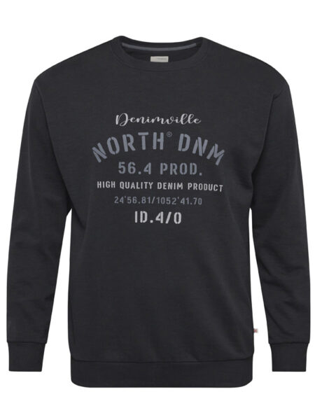 North 56`4 Logo Sweat (Sort)