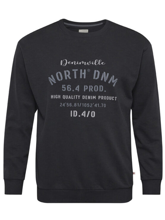 North 56`4 Logo Sweat (Sort)
