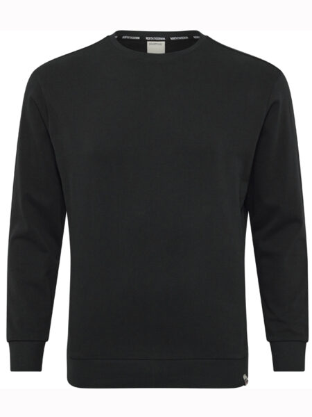 Klassisk North O-neck Sweat (Sort)