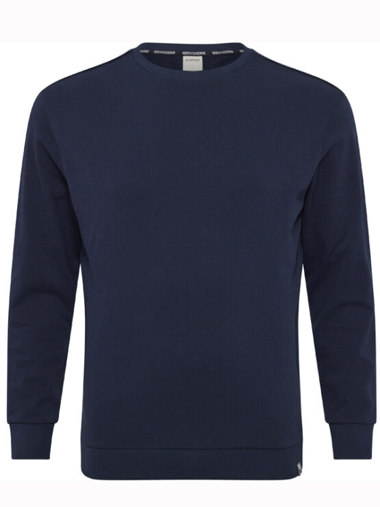 Klassisk North O-neck Sweat (Navy)