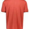 Bison Micro Polo T-Shirt (Burnt Red) - Image 2