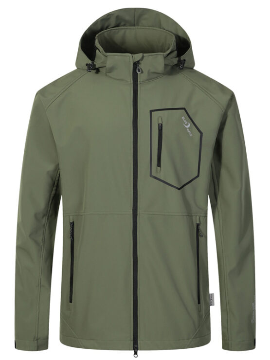 Let Blue Wave Softshell jakke (Oliven)