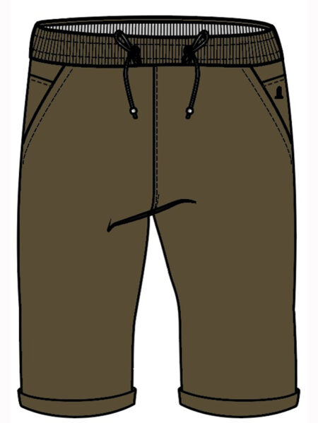 NORTH Sweat Shorts (Oliven)