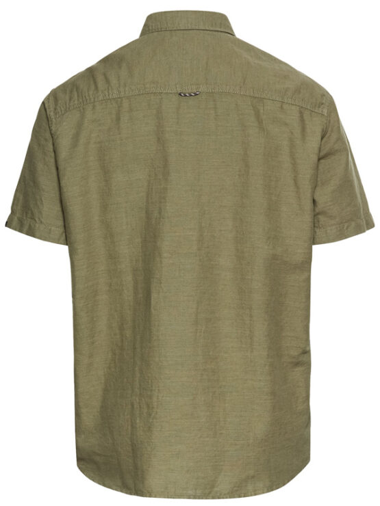 Camel Active Hør Skjorte (Olive) - Image 2