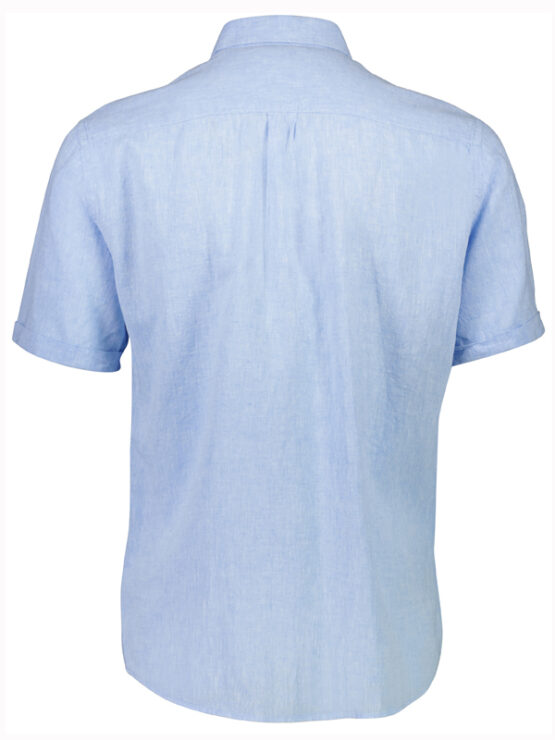 Morgan Hør Skjorte (Light Blue) - Image 2