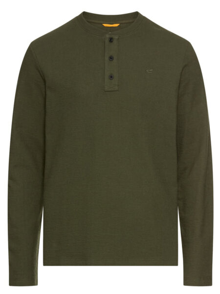 Camel Active Granddad T-Shirt L/S (Olive)